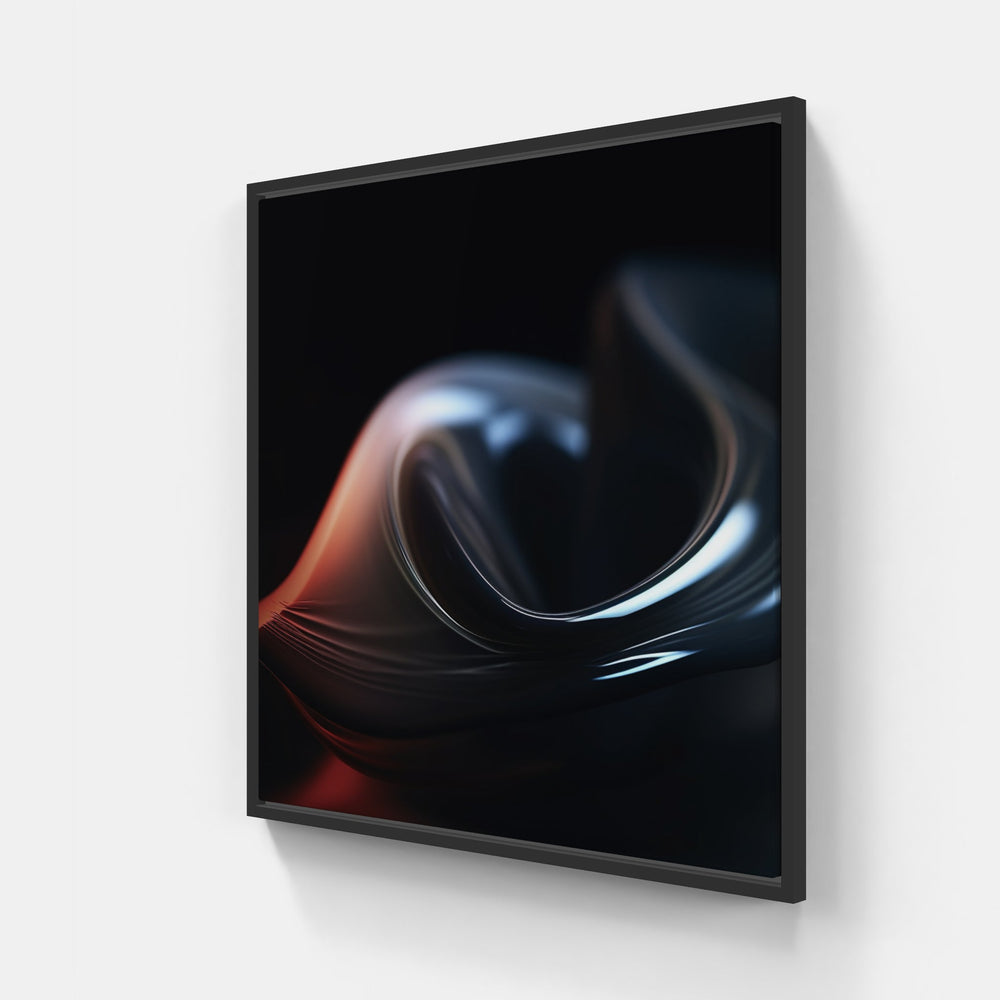 Artistic Abst-Canvas-artwall-40x40 cm-Black-Artwall