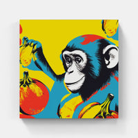 Lively Monkey Canva-Canvas-artwall-Artwall