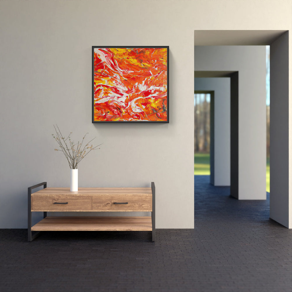 Orange peel dreams-Canvas-artwall-Artwall