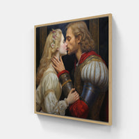 Eternal Tenderness Kiss-Canvas-artwall-Artwall