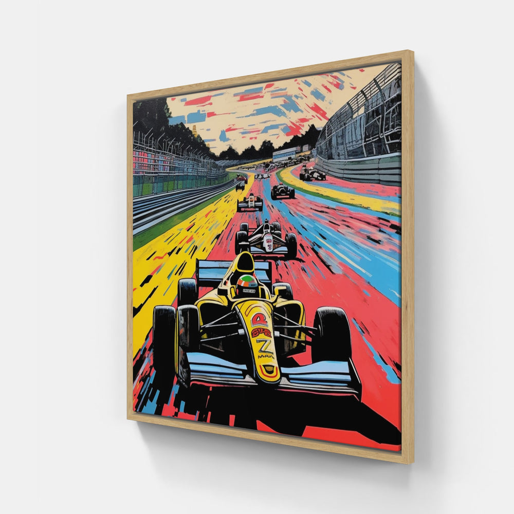 Speed Symphony Formula 1 Euphoria-Canvas-artwall-Artwall