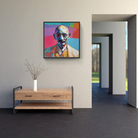 Gandhi Peace-Canvas-artwall-Artwall