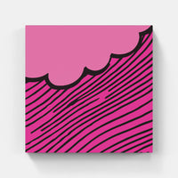 Pink on time-Canvas-artwall-Artwall