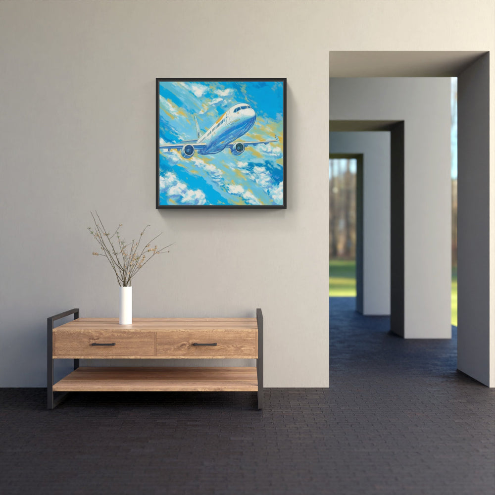 Wings of Imagination-Canvas-artwall-20x20 cm-Unframe-Artwall