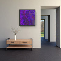 Purple on time bliss-Canvas-artwall-Artwall