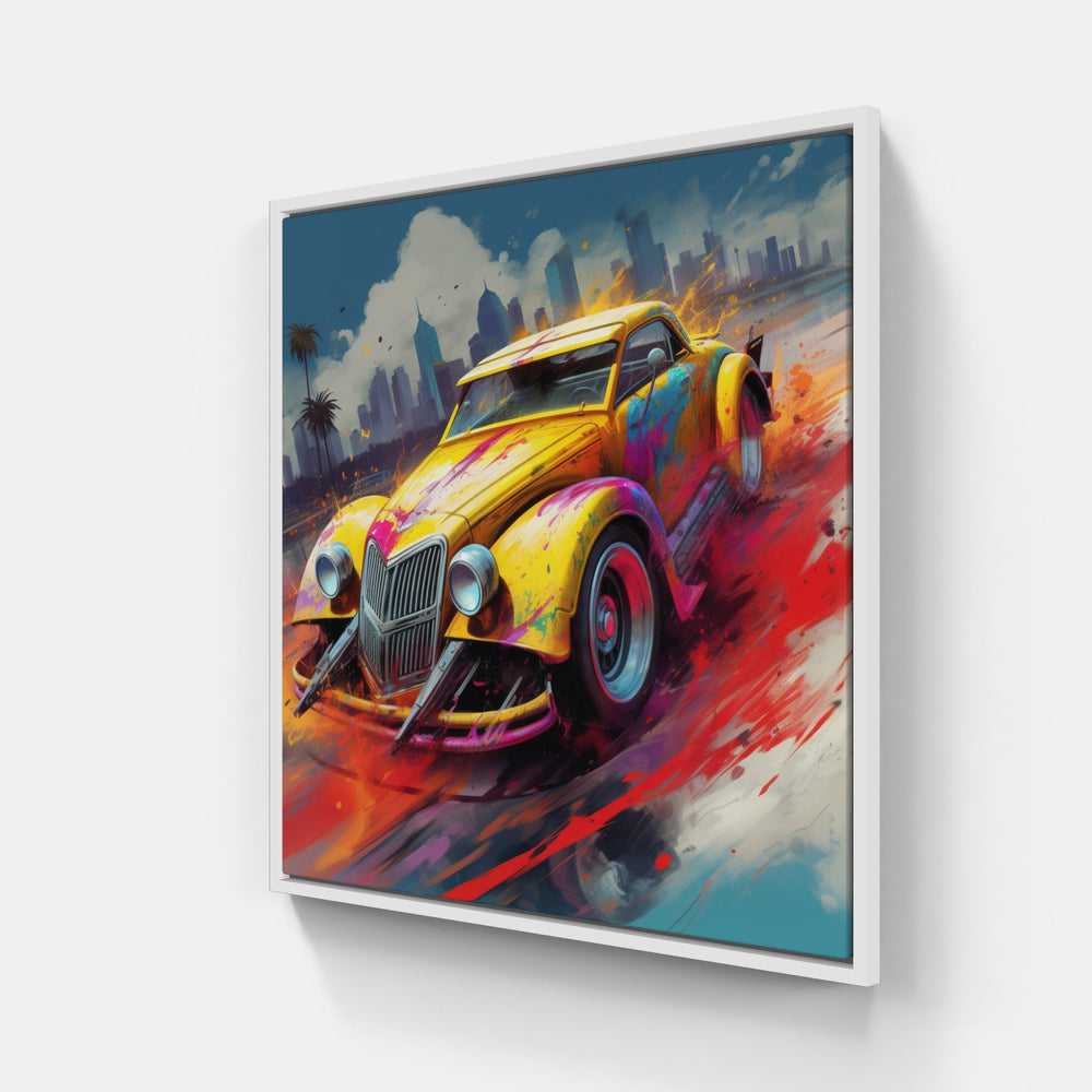 Road Trip Revelations-Canvas-artwall-20x20 cm-White-Artwall