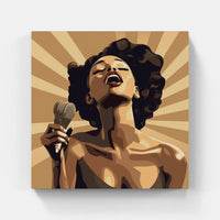 Melodic Singer Stage-Canvas-artwall-Artwall