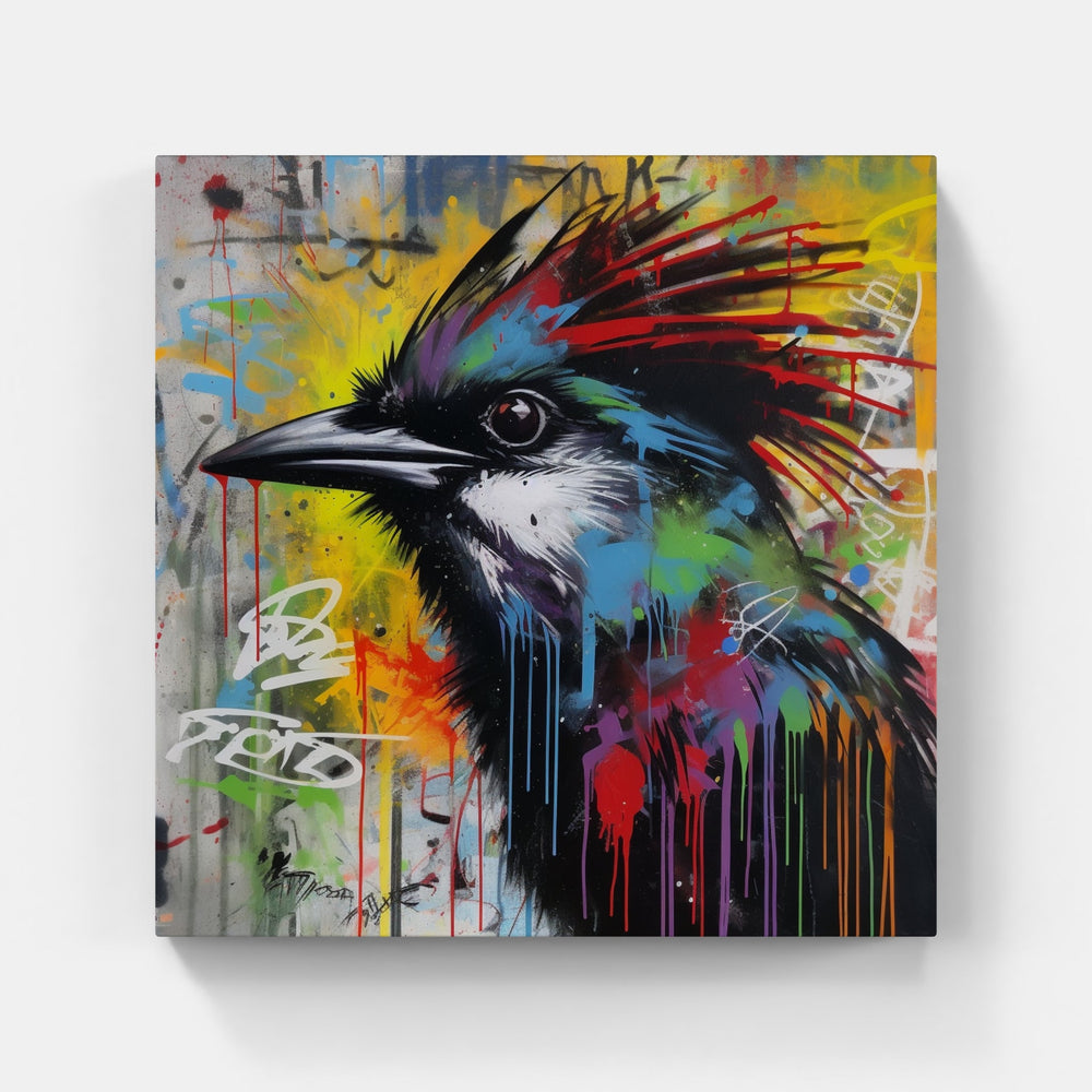 bird sings song-Canvas-artwall-Artwall