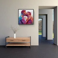 Amorous Passion Devotion Harmony-Canvas-artwall-Artwall