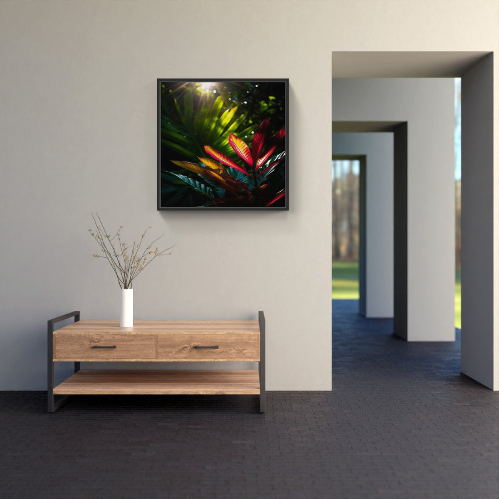 Lush Tropical Florals-Canvas-artwall-Artwall