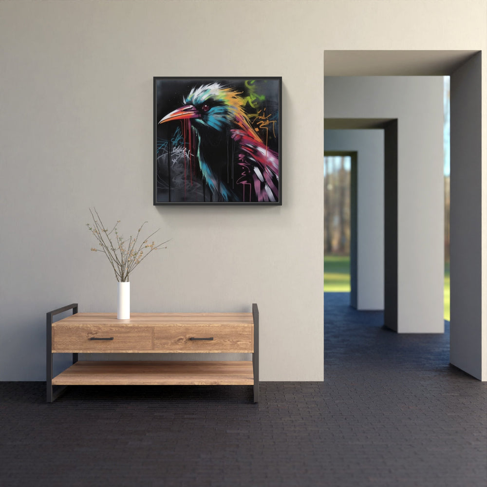 Bird soars high-Canvas-artwall-Artwall