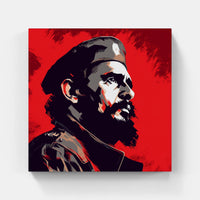 Fidel Castro Pop-Canvas-artwall-Artwall