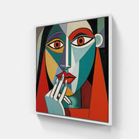 Picasso's Cubist Portraits-Canvas-artwall-20x20 cm-Wood-Artwall