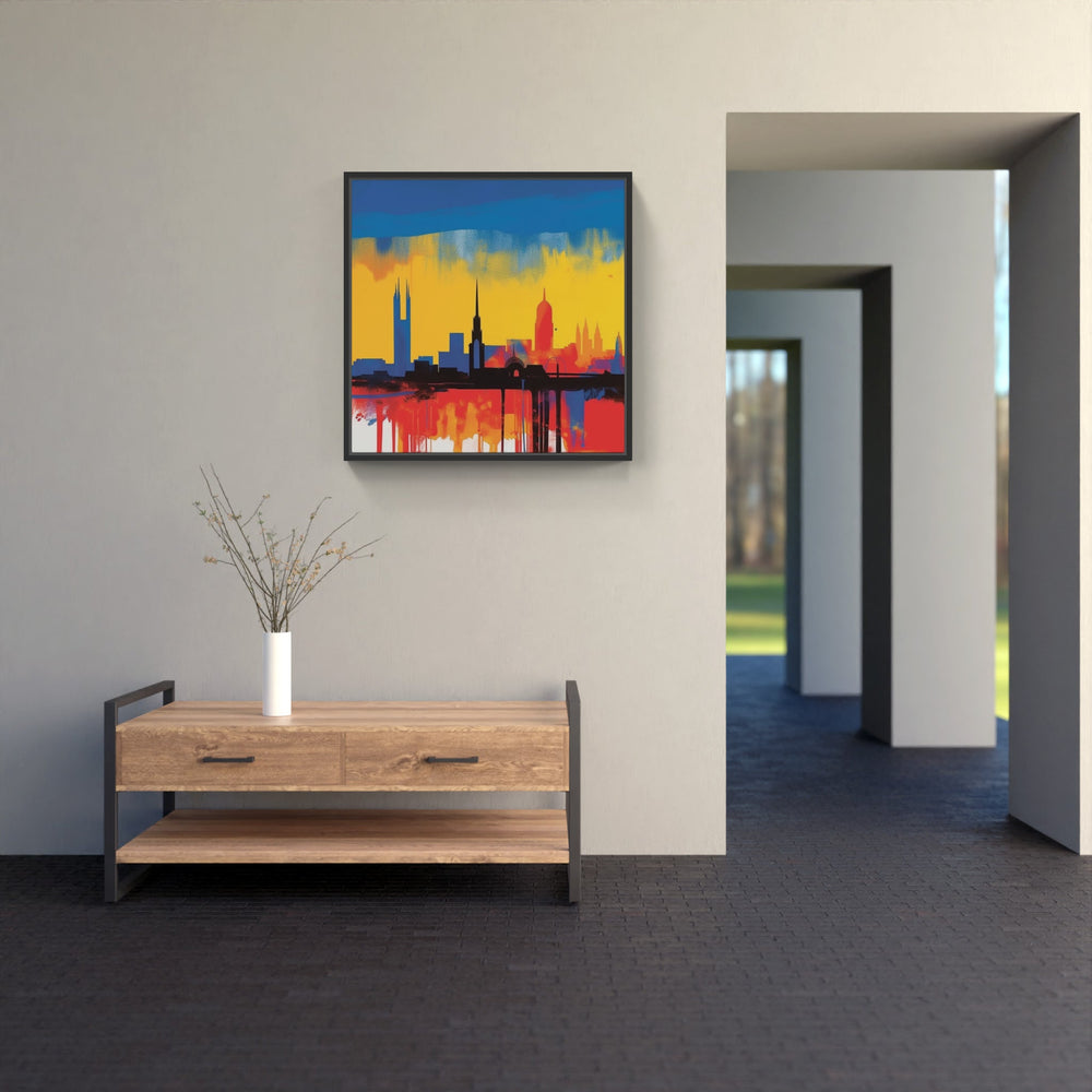 Breathtaking Skyline Panorama-Canvas-artwall-Artwall