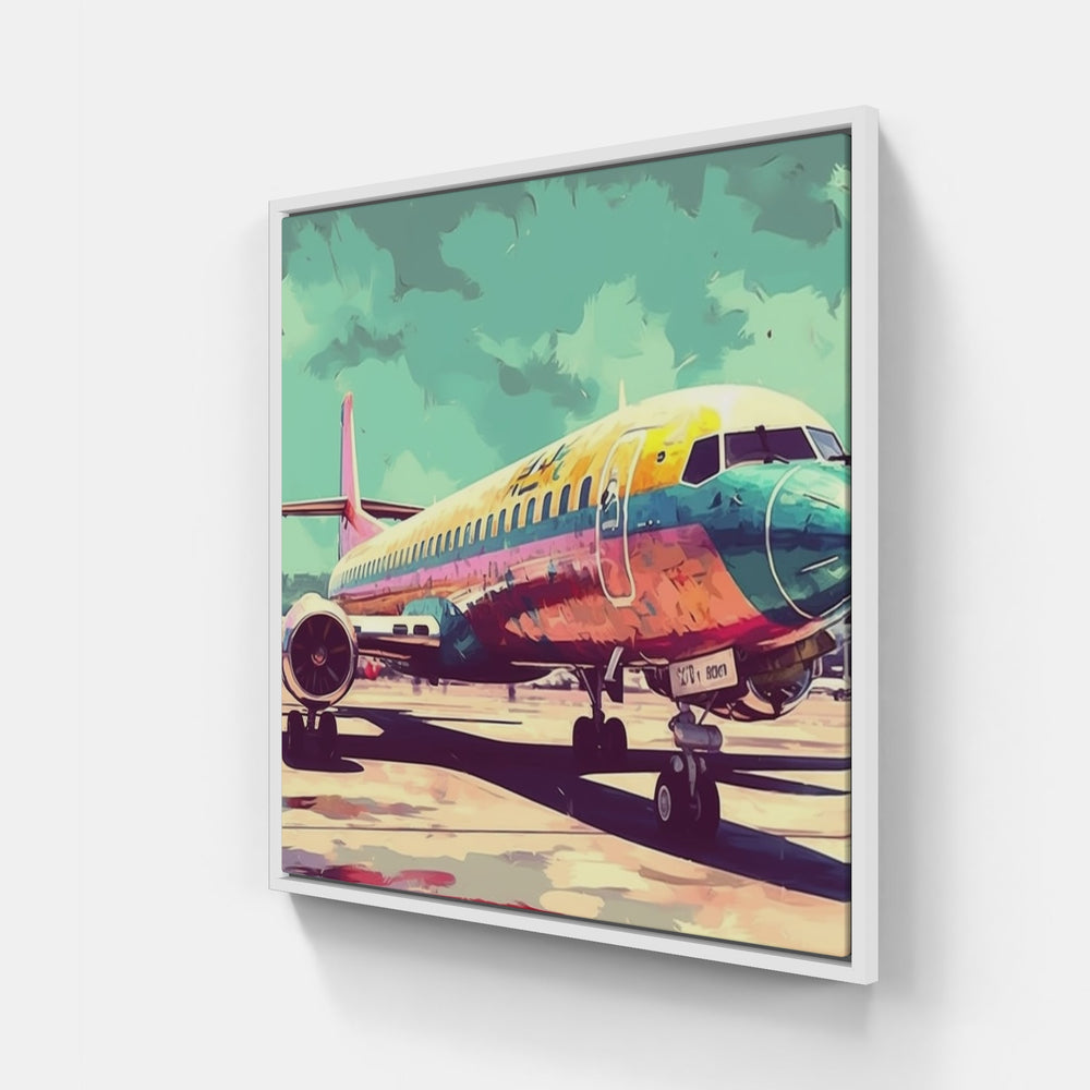 Aerodynamic Artistry-Canvas-artwall-20x20 cm-Unframe-Artwall