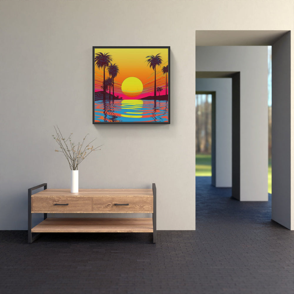 Majestic Sunset Scenery-Canvas-artwall-Artwall