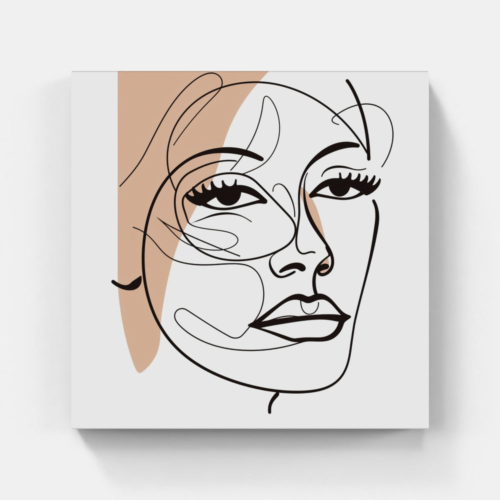 Effortless Line-Canvas-artwall-Artwall