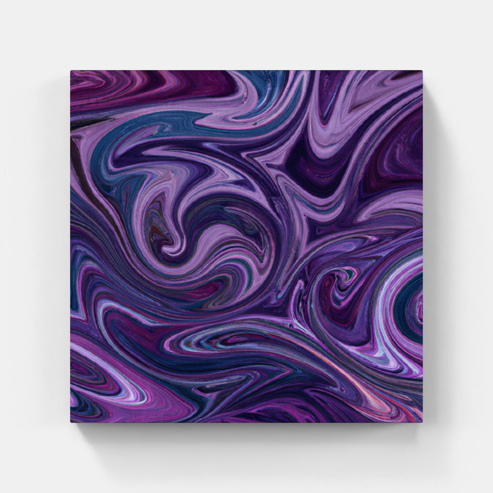 Purple noon replacing gloom-Canvas-artwall-Artwall