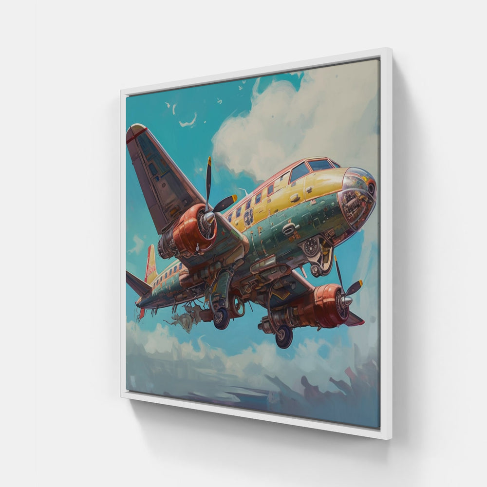 Flight of Fancy-Canvas-artwall-20x20 cm-Unframe-Artwall