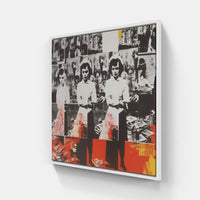 Warhol's Pop Art Magic-Canvas-artwall-20x20 cm-White-Artwall