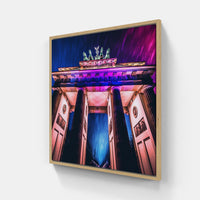 Berlin Lively Nightlife Canvas-Canvas-artwall-Artwall