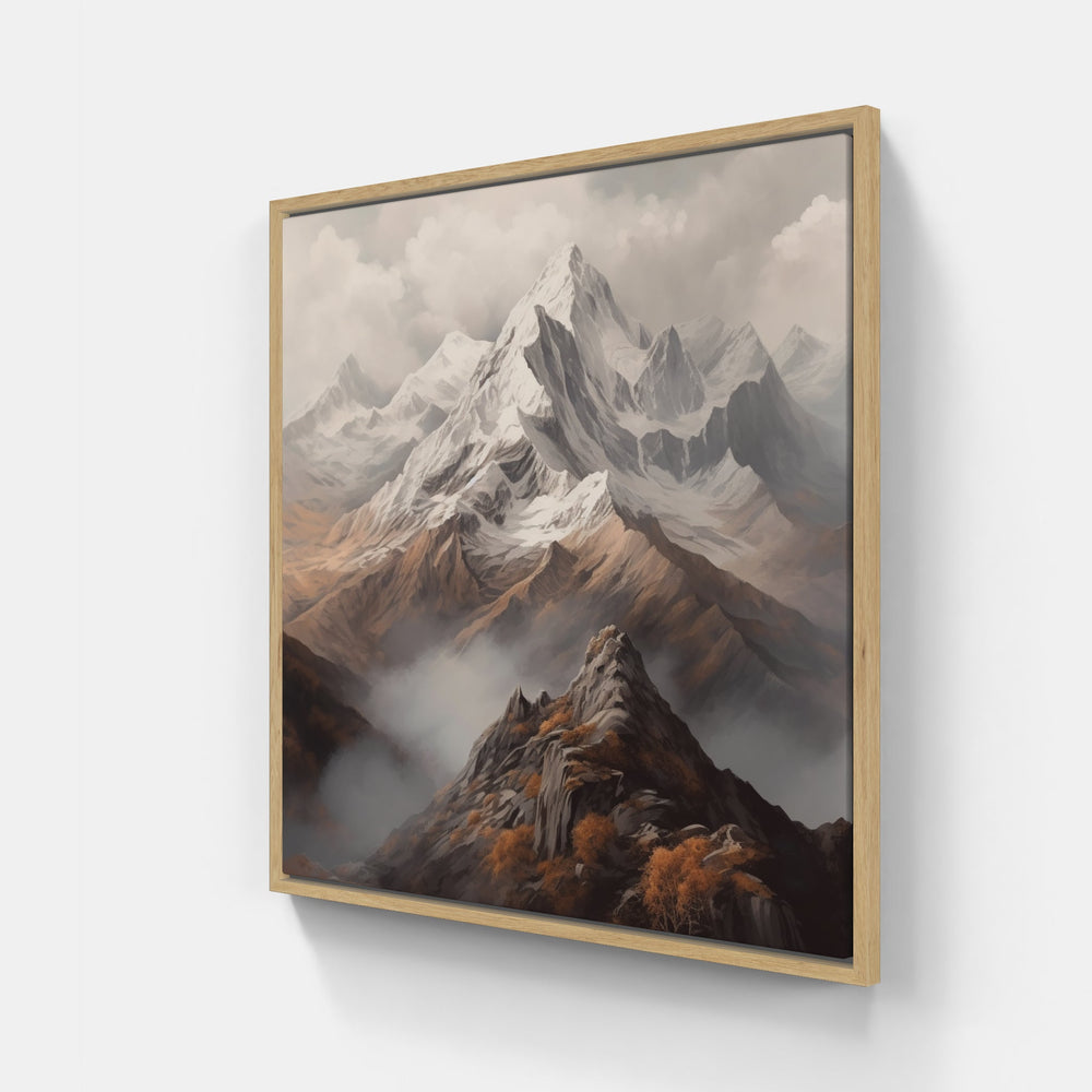 Serenity in the Mountains-Canvas-artwall-Artwall