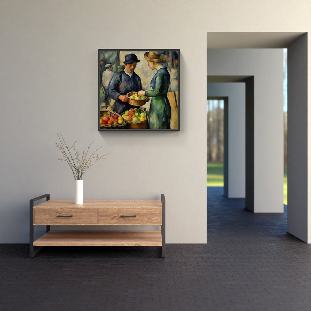 Cezanne's Pictorial Symphony-Canvas-artwall-Artwall