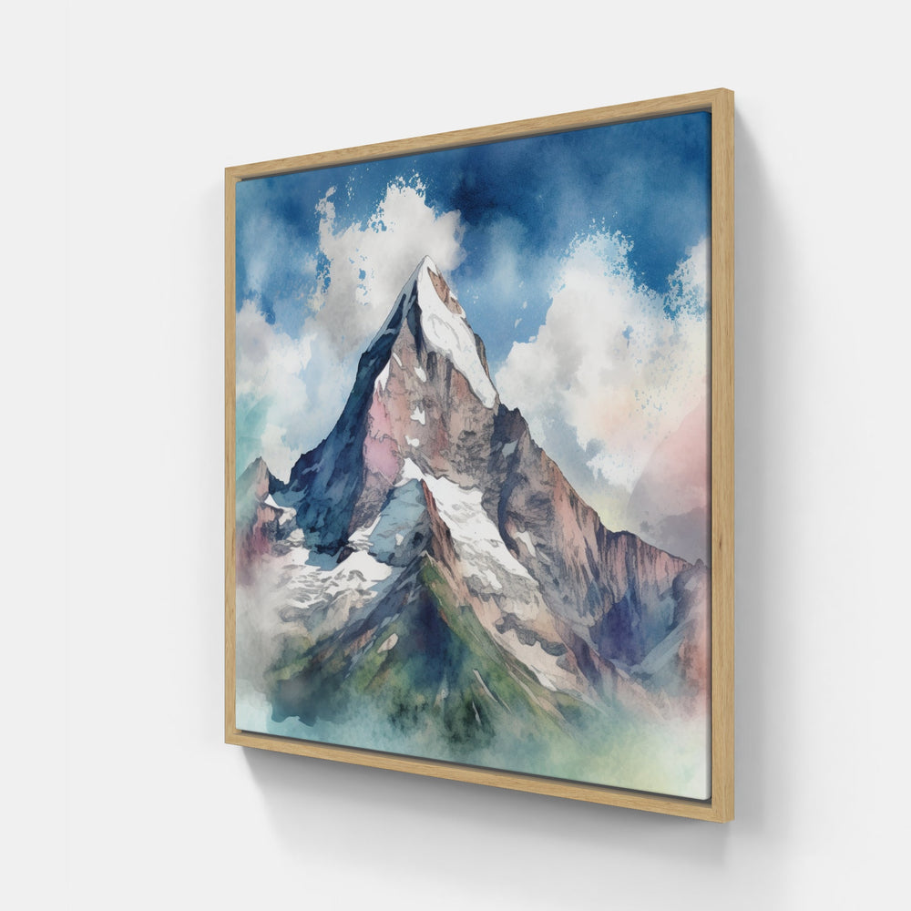 Breathtaking Mountain Majesty-Canvas-artwall-Artwall