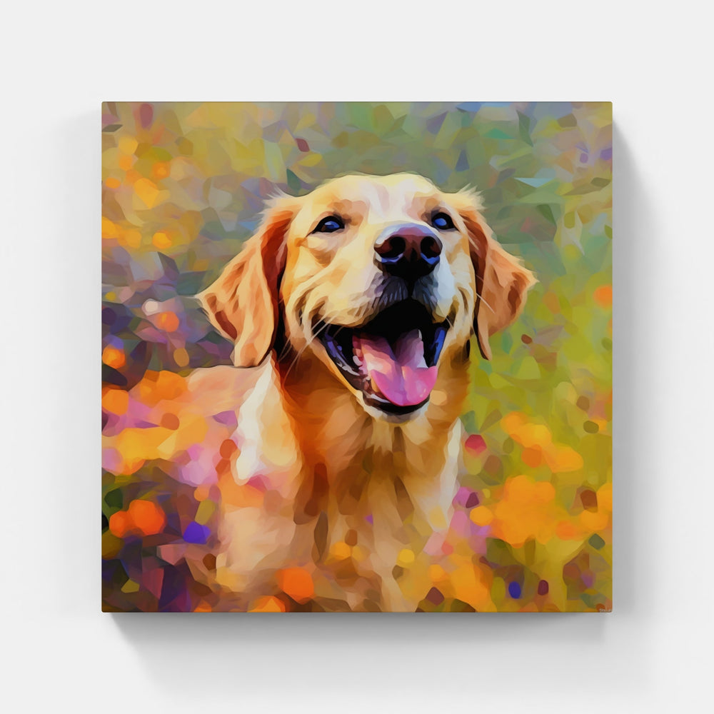 Tail Wagging-Canvas-artwall-Artwall