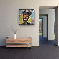 Dynamic Basquiat Canvas-Canvas-artwall-Artwall