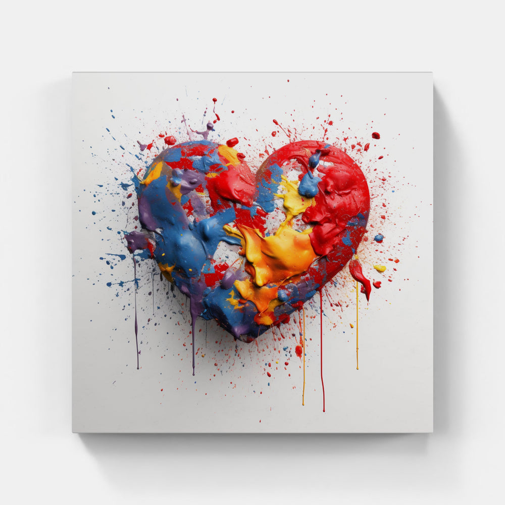 Heartfelt Blissful Devotion-Canvas-artwall-Artwall