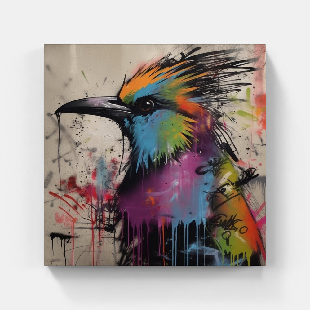 Bird sings song-Canvas-artwall-Artwall