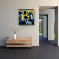 The Beatles pop dance-Canvas-artwall-Artwall