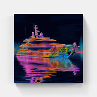Sailing Horizon Captivating Yacht-Canvas-artwall-Artwall