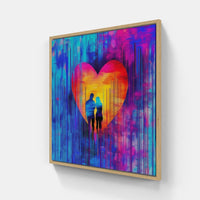 Heartfelt Love Connection-Canvas-artwall-Artwall