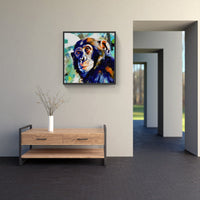 Wild Monkey Masterpiece-Canvas-artwall-Artwall