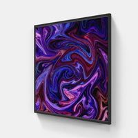 Living Purple-Canvas-artwall-20x20 cm-Black-Artwall