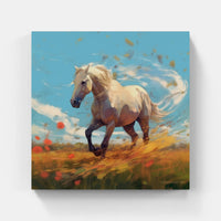 Elegant Horse Canter-Canvas-artwall-Artwall