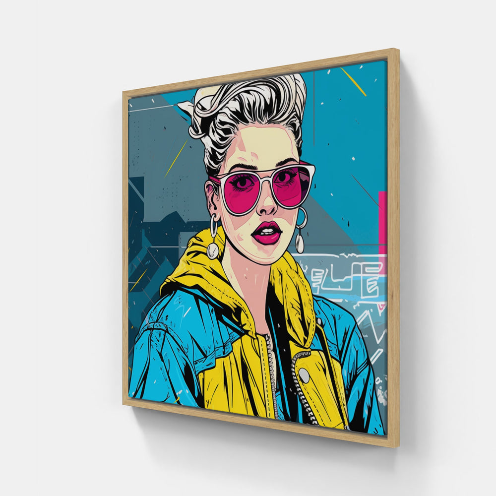 Artistic Streetwear Revamp-Canvas-artwall-20x20 cm-Wood-Artwall