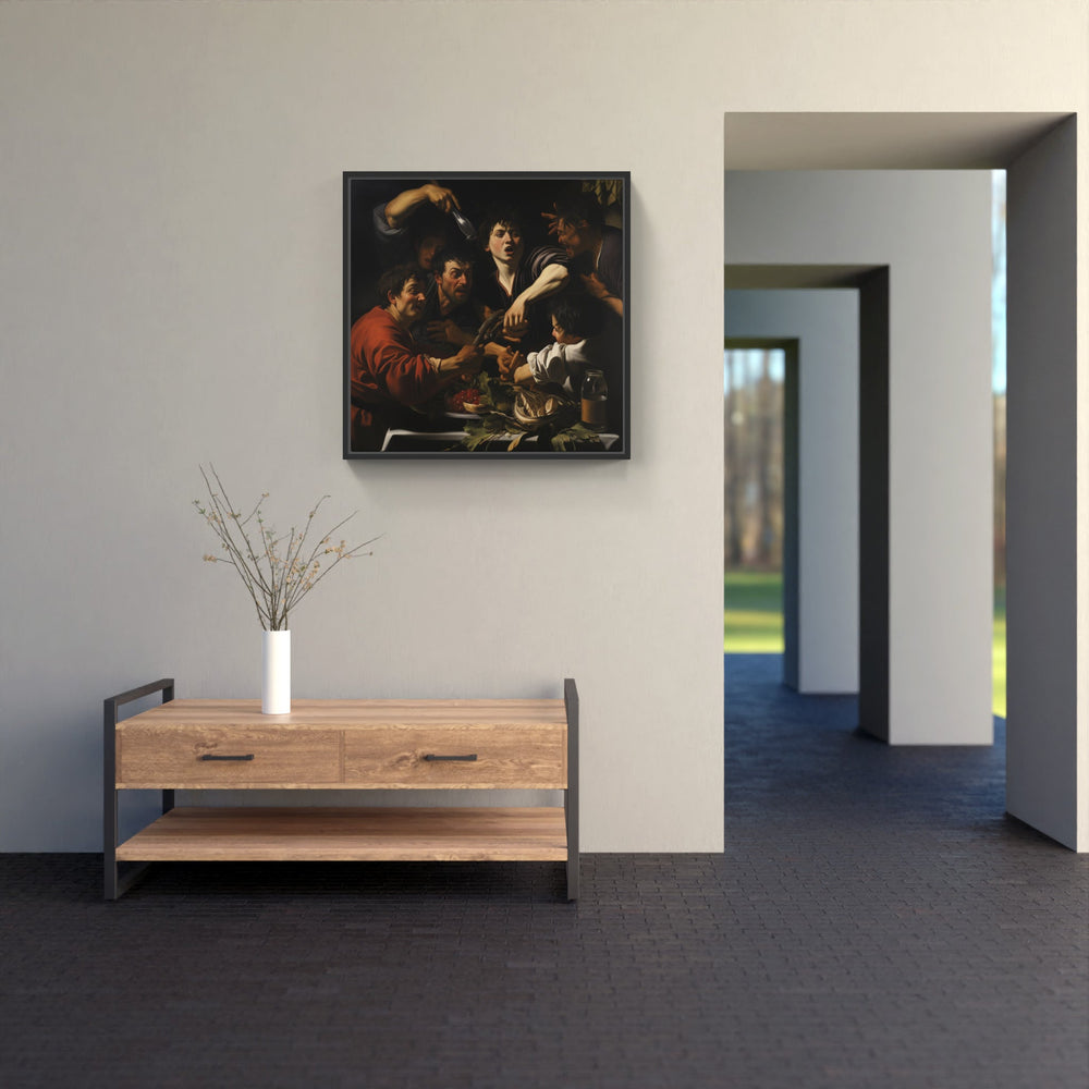 Timeless Caravaggio Creation-Canvas-artwall-Artwall