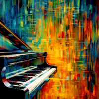 Melancholic Piano Melody-Canvas-artwall-Artwall