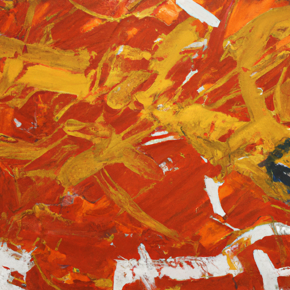 Orange sunrise heat-Canvas-artwall-Artwall