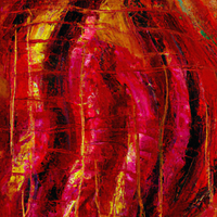 Red fire blazing-Canvas-artwall-Artwall