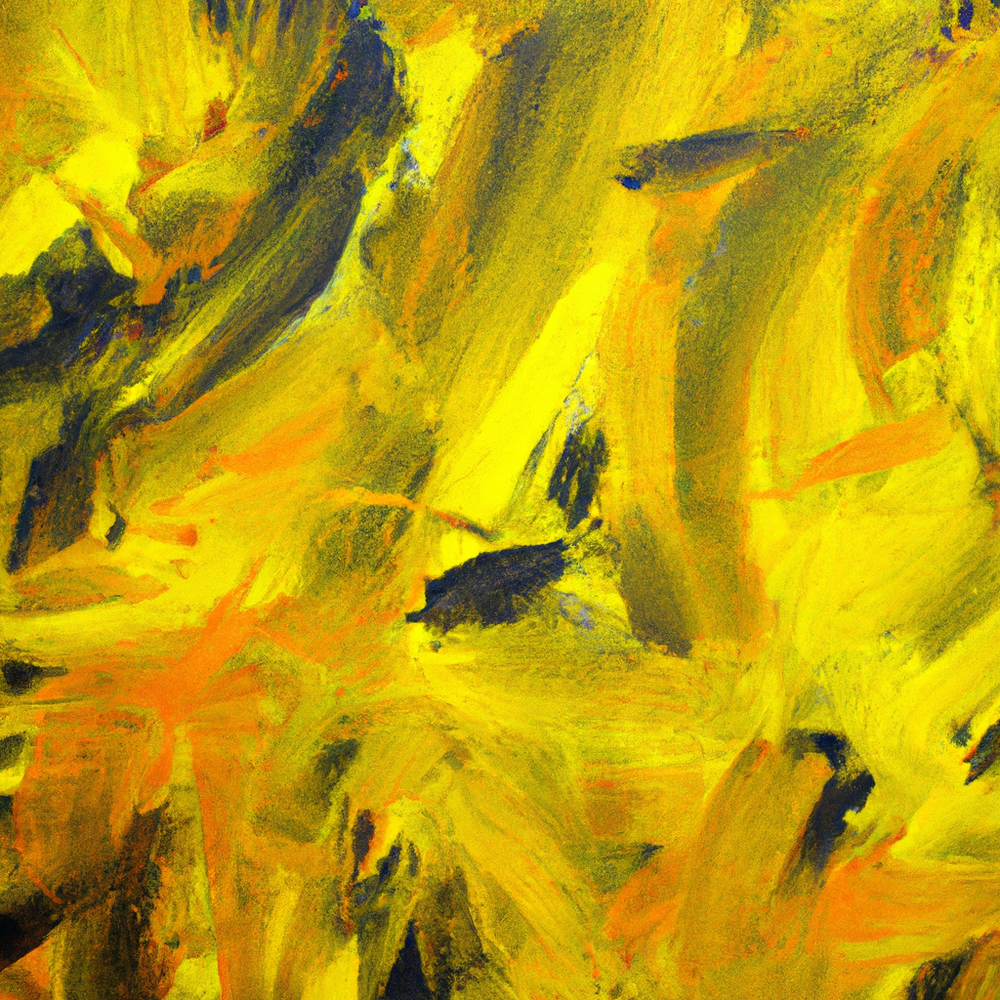 Yellow sunlight glows-Canvas-artwall-Artwall