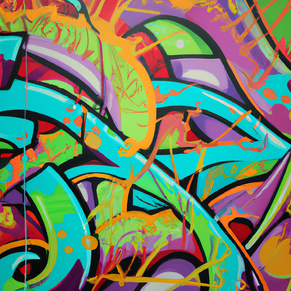 Graffiti Urban Mural Art-Canvas-artwall-Artwall