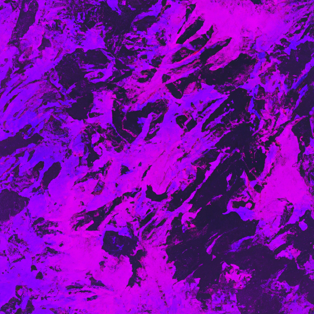 Purple on time blooms-Canvas-artwall-Artwall