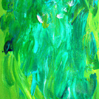 Green growth thriving-Canvas-artwall-Artwall