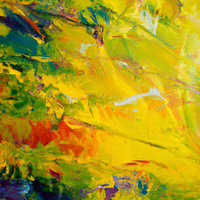 Yellow summer bright-Canvas-artwall-Artwall