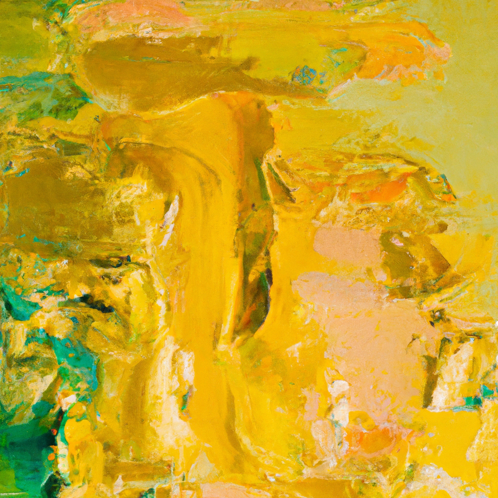 Yellow dream bright-Canvas-artwall-Artwall