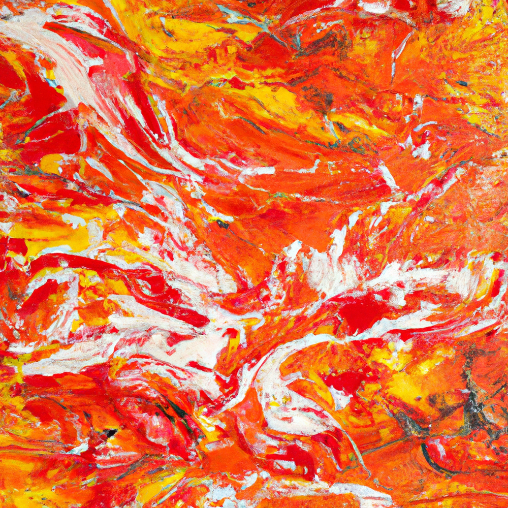 Orange peel dreams-Canvas-artwall-Artwall